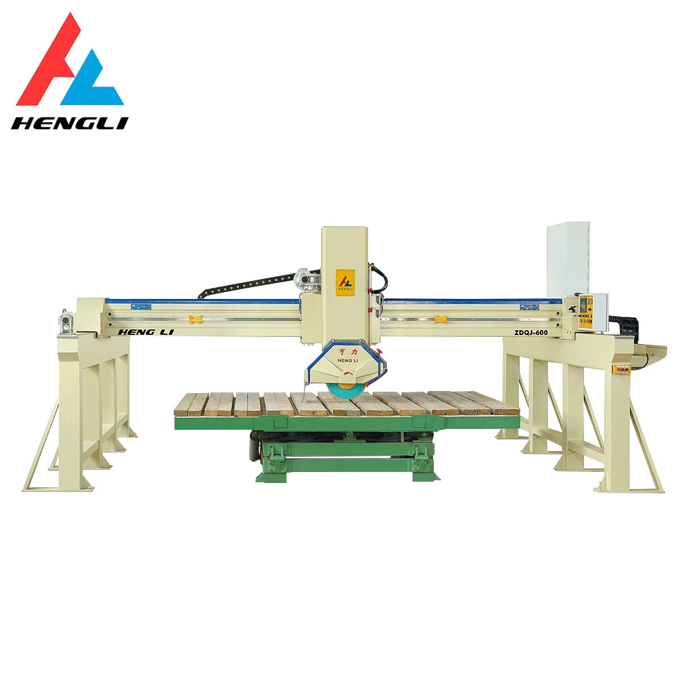 Infrared CNC Bridge Saw Machinery Stone Cutting Machine with Rotating Tilting Worktable