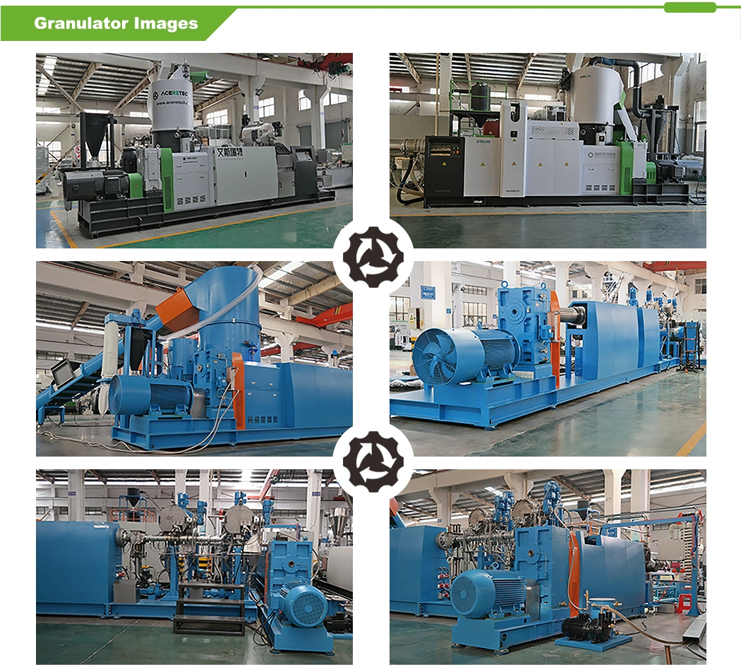 High Quality Equipment Waste Plastic PE PP Film Recycling Machine