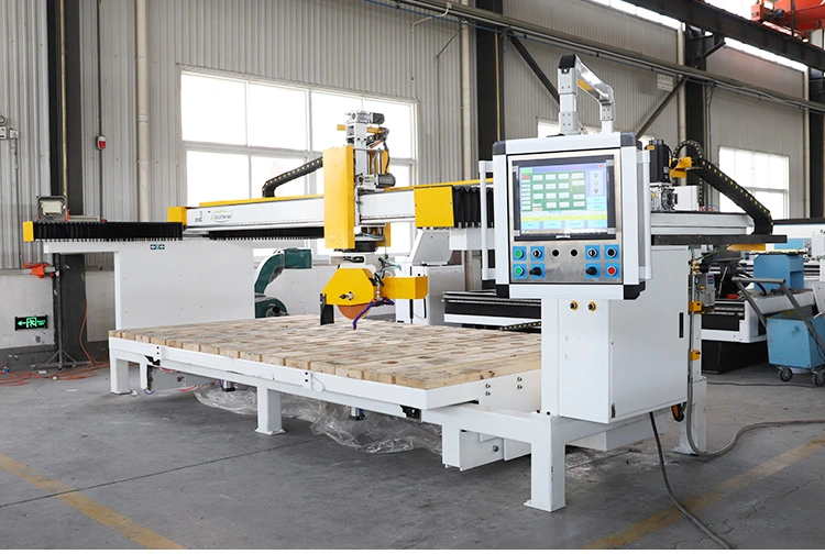 Table Tilt Stone CNC Bridge Saw Igs-B-3020 Marble Slabs Cutting Stone Bridge Saw for 45 Degree Cutting