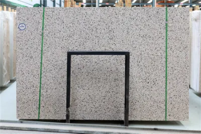 Laje de terrazzo de pedra artificial com textura de 2 cm e 3 cm conforme sua necessidade